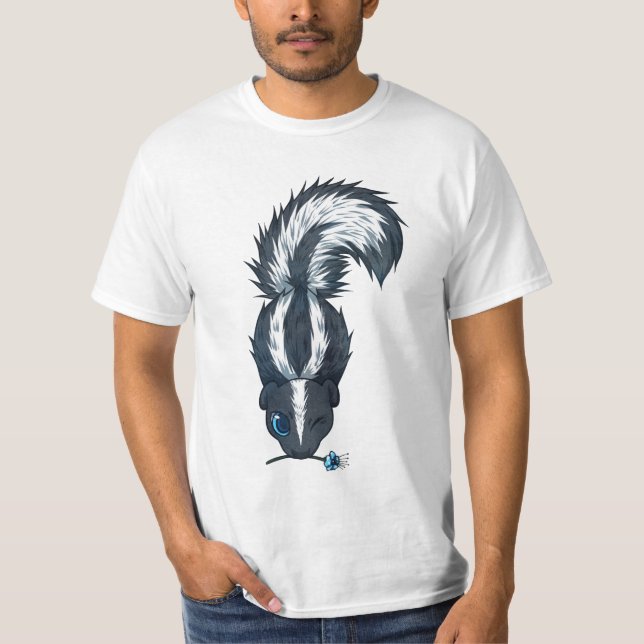 T-shirt Mouffette mignonne (Devant)