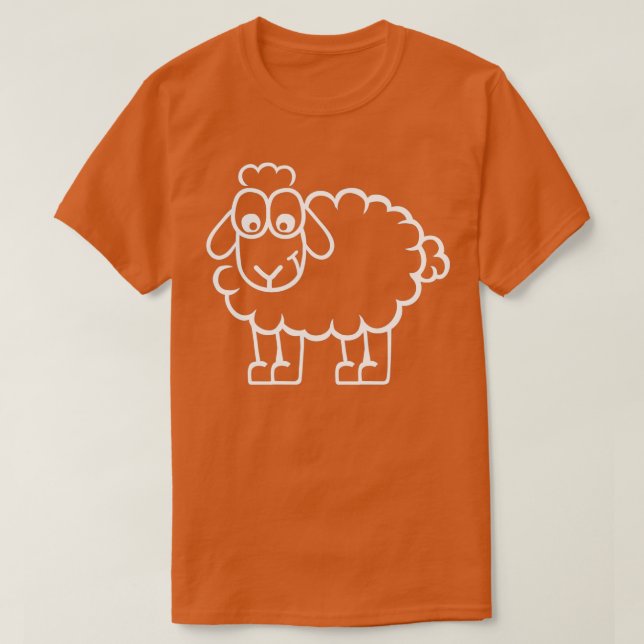 T-shirt Mouflon drôle (Design devant)