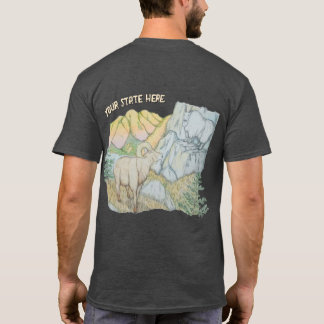 T-shirt Mouflon et chèvre de montagne