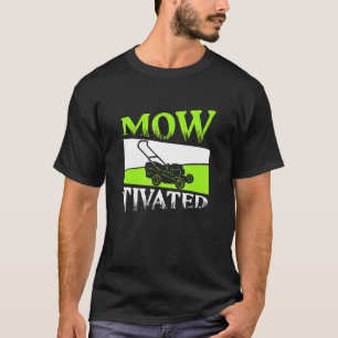 T-shirt Moulage de la pelouse de tondeuse de la tondeuse