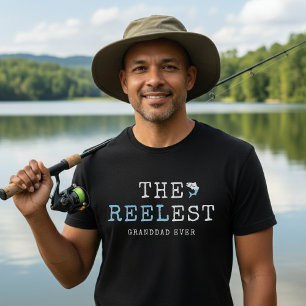 T-shirt Moulin à pêche Grand-père le plus génial jamais Po