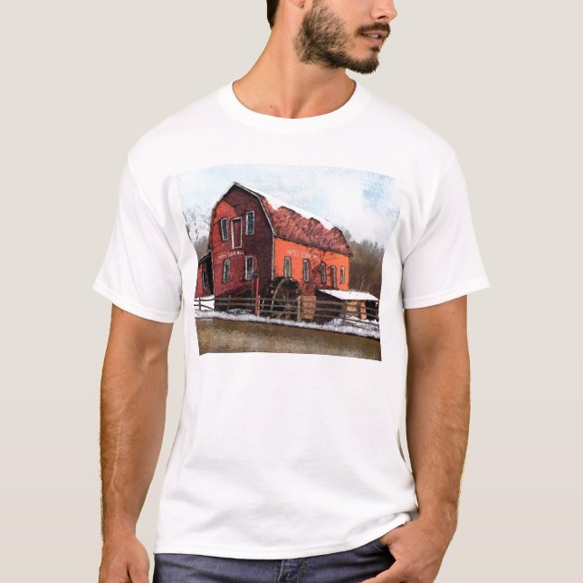 T-shirt Moulin de cidre de Yates (Devant)