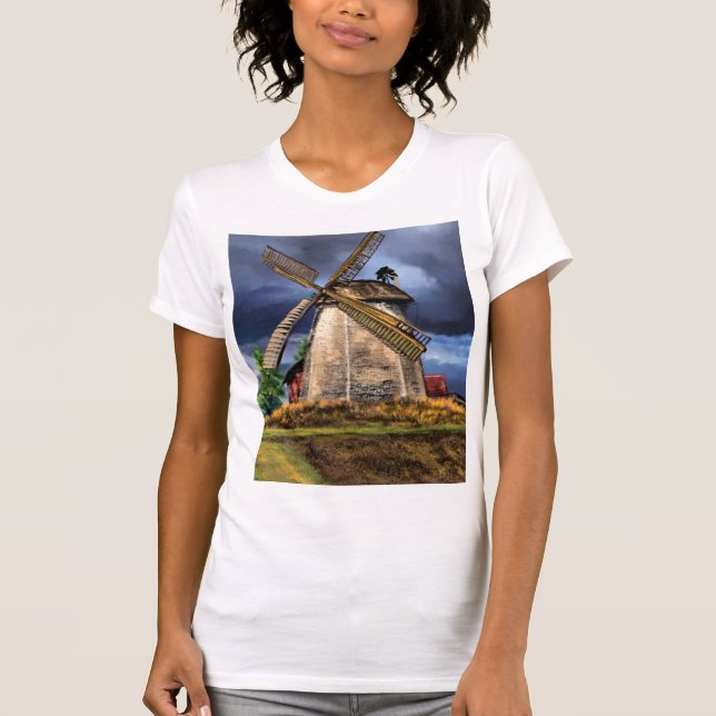 T-shirt moulin néerlandais (Devant)