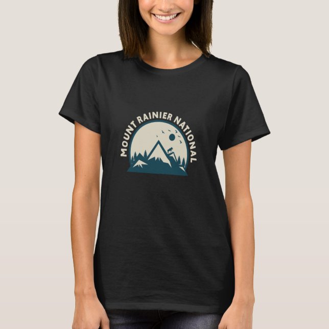 T-shirt Mount Rainier National Park Hiking Vacation  17 (Devant)
