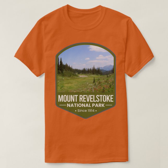 T-shirt Mount Revelstoke National Park 3 (Design devant)