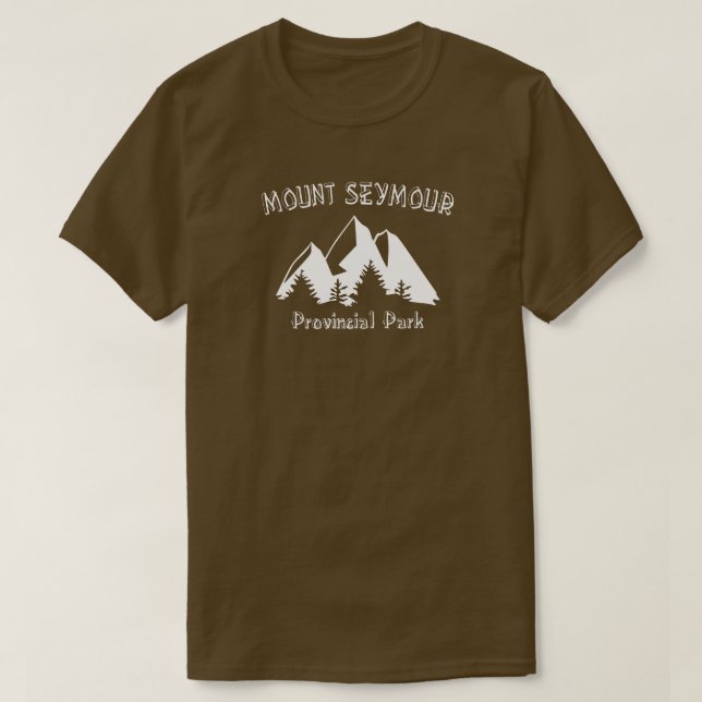 T-shirt Mount Seymour Provincial Park (Design devant)