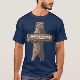 T-shirt Mount Yonah Georgia GA Growling Bear Vacation Souv