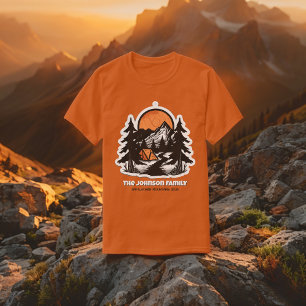T-shirt Mountain Adventure Custom Family Reunion