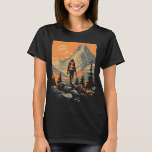 T-shirt Mountain Adventure Randonnée