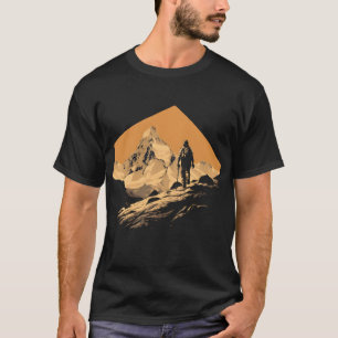 T-shirt Mountain Adventure Randonnée
