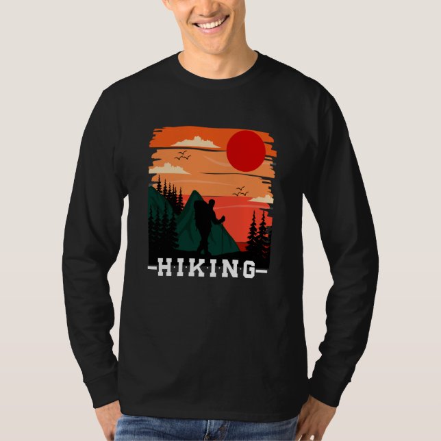 T-shirt Mountain and Forest Scene  111 (Devant)