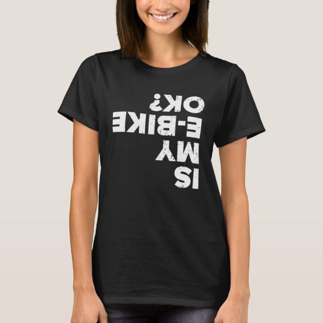 T-shirt Mountain Bike e Vélo tee Dads Père Day Bike ok (Devant)