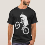 T-shirt Mountain Bike Goat<br><div class="desc">Mountain Bike Goat Funny Bicycle Day For Goat Lover</div>