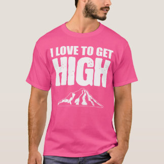 T-shirt Mountain Climbing Sports Rock Climber girl