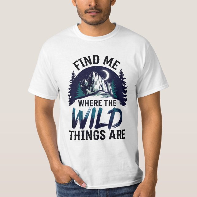 T-shirt Mountain & Forest Adventure (Devant)