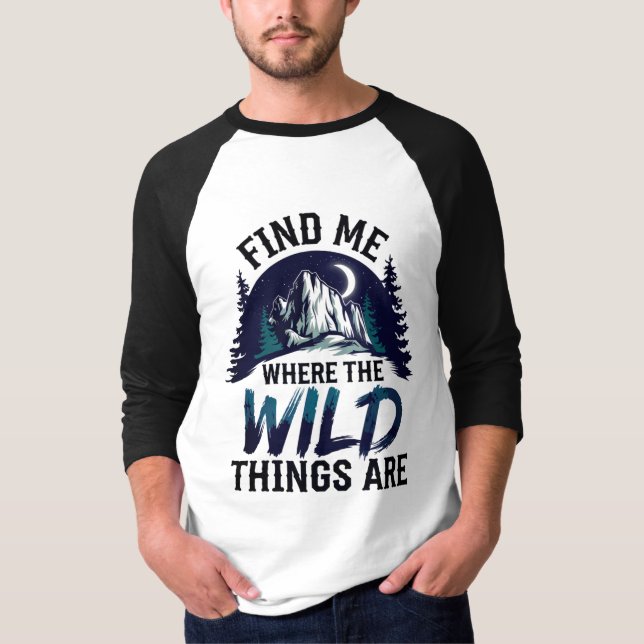 T-shirt Mountain & Forest Adventure (Devant)