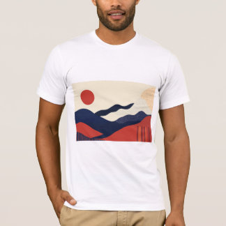 T-shirt Mountain graphic, parfait pour la nature l