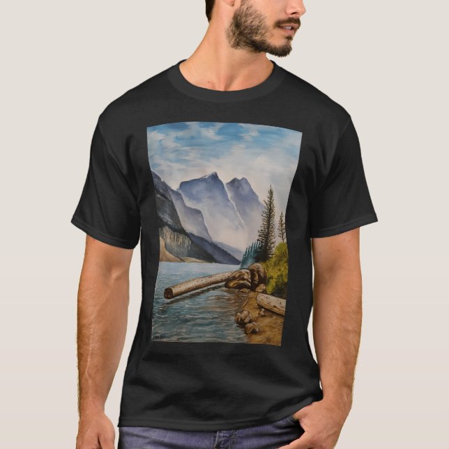 T-shirt Mountain Lake Active (Devant)