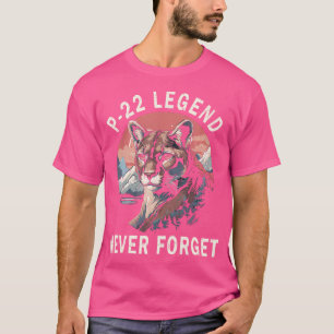 T-shirt Mountain Lion P22 Legend La California Exotic Anim