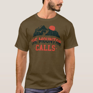 T-shirt Mountain Love Escalade Bouldering Design alpiniste