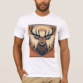T-shirt Mountain Majesty Deer