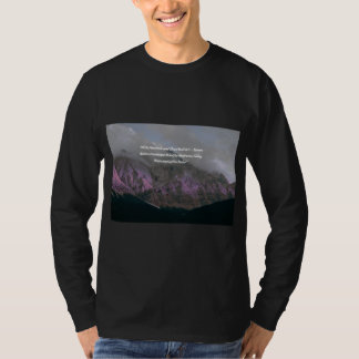T-shirt Mountain Natural Image - Scenic Landscape
