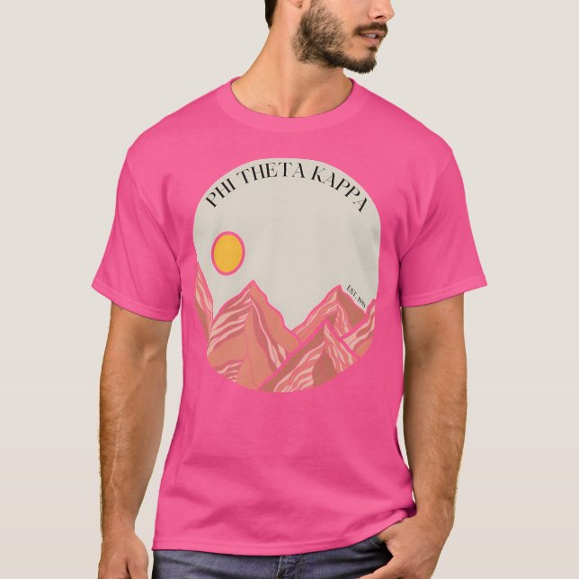 T-shirt Mountain Phi Theta Kappa Active (Devant)