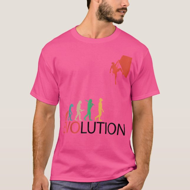 T-shirt Mountain Rock Climder Boulder Outfit Mountains Cli (Devant)