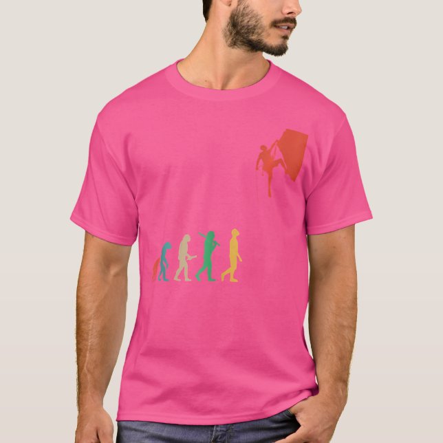 T-shirt Mountain Rock Climder Boulder Outfit Mountains Cli (Devant)