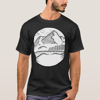 T-shirt Mountains View Active