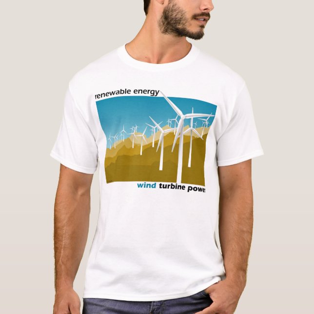 T-shirt MountainTurbines (Devant)