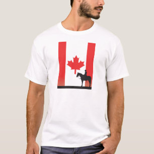 T-shirt Mountie canadien