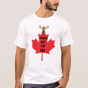 T-shirt Mountie Moose Canada Non À Vendre