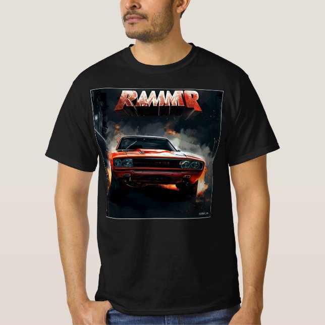 T-shirt MOUSCLE CAR HALLOWEEN [Rammer] 025 (Devant)