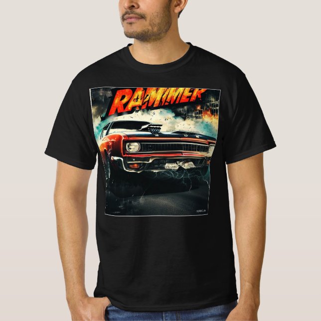 T-shirt MOUSCLE CAR HALLOWEEN [Rammer] 029 (Devant)