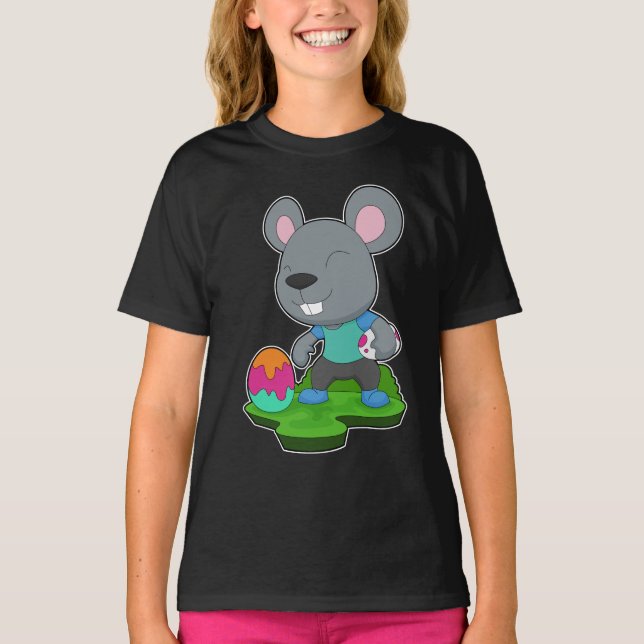 T-shirt Mouse Easter Easter (Devant)