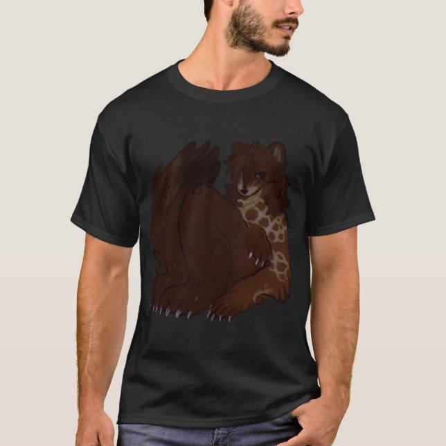 T-shirt Mousse de chêne transparente (Devant)