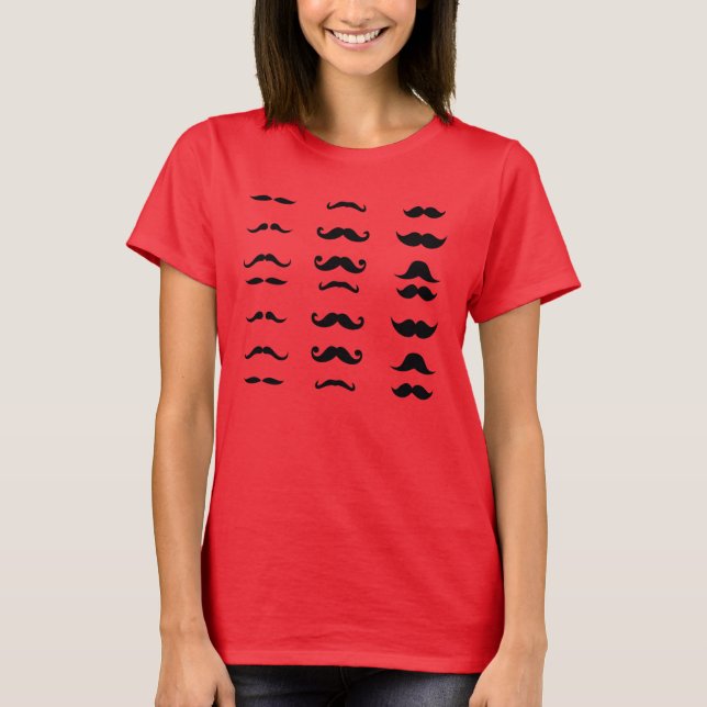 T-shirt Moustache (Devant)