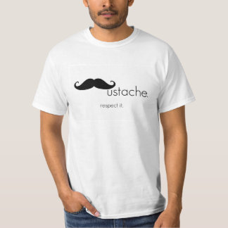 T-shirt Moustache