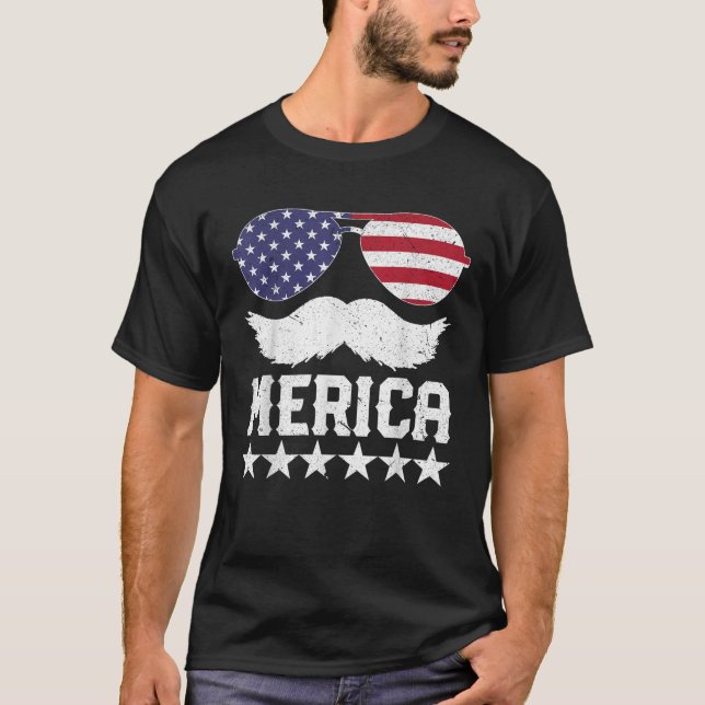 T-shirt Moustache (Devant)