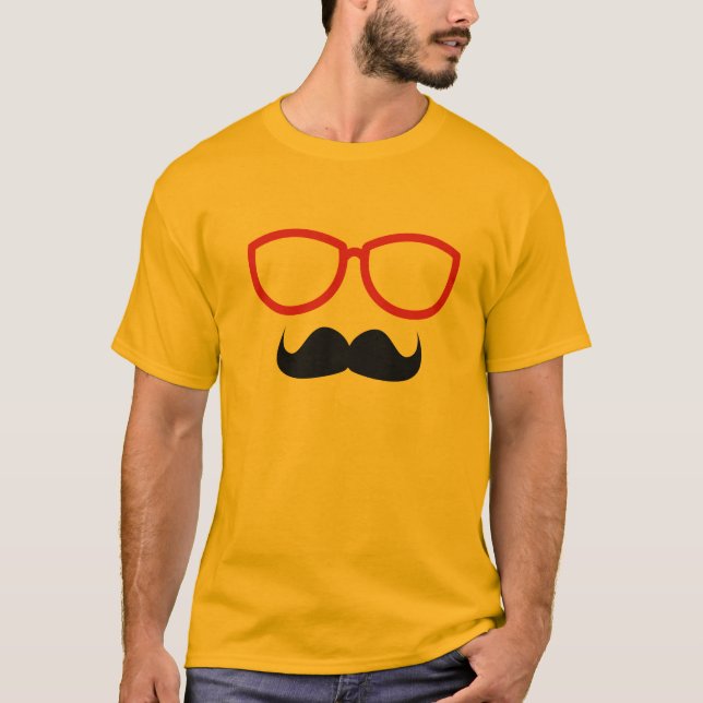 T-shirt Moustache (Devant)