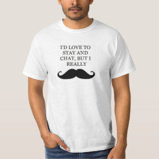 T-shirt Moustache