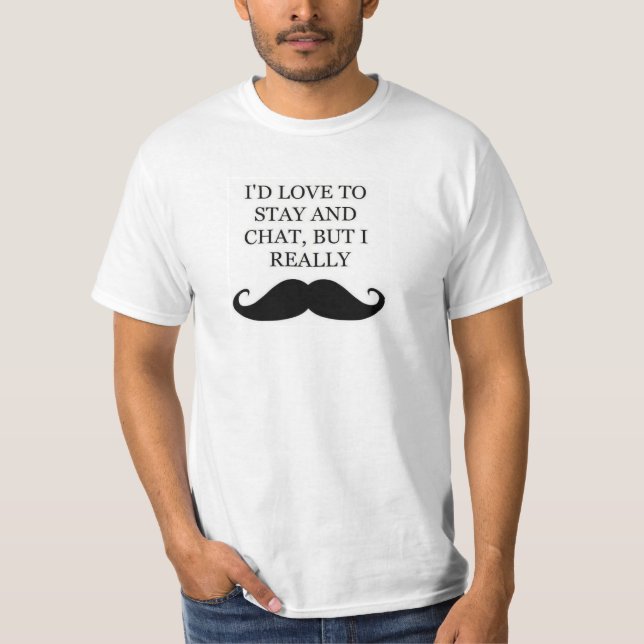 T-shirt Moustache (Devant)
