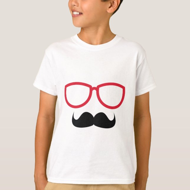 T-shirt Moustache (Devant)