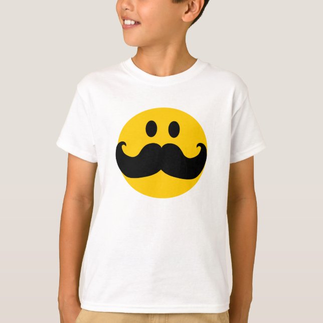 T-shirt Moustache (Devant)