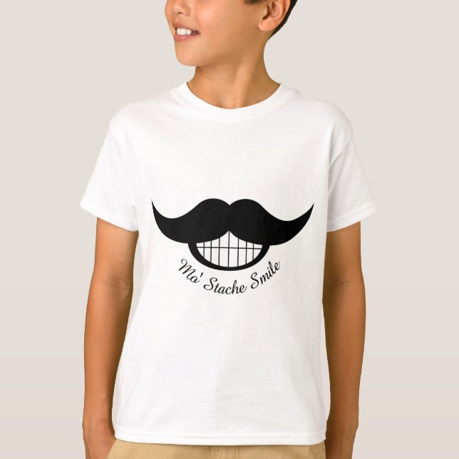 T-shirt Moustache (Devant)