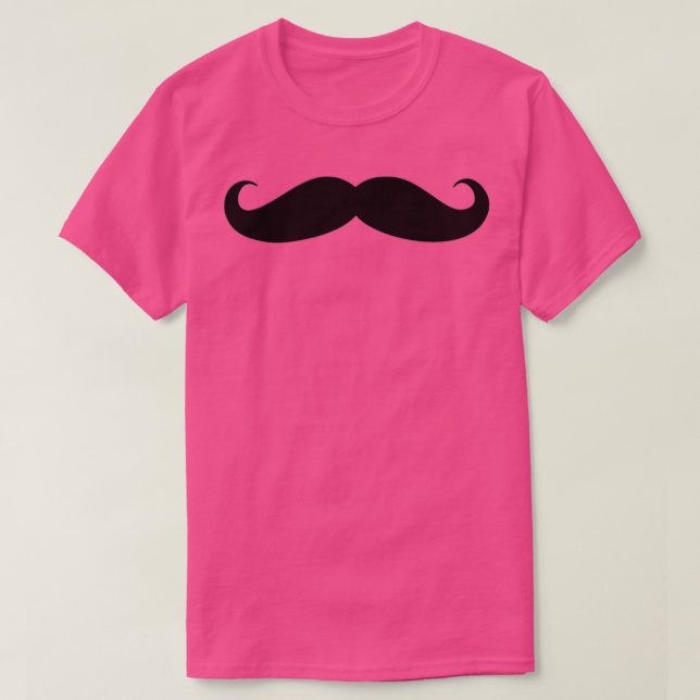 T-shirt Moustache 3 (Design devant)