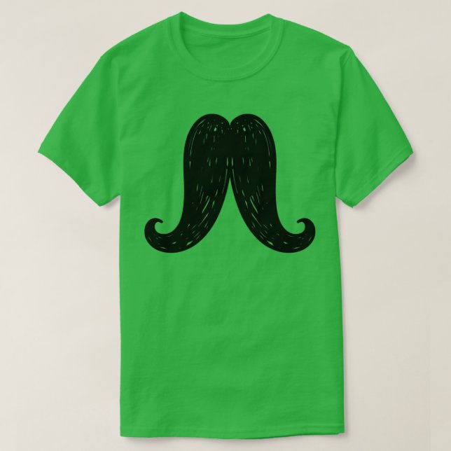 T-shirt Moustache 5 (Design devant)