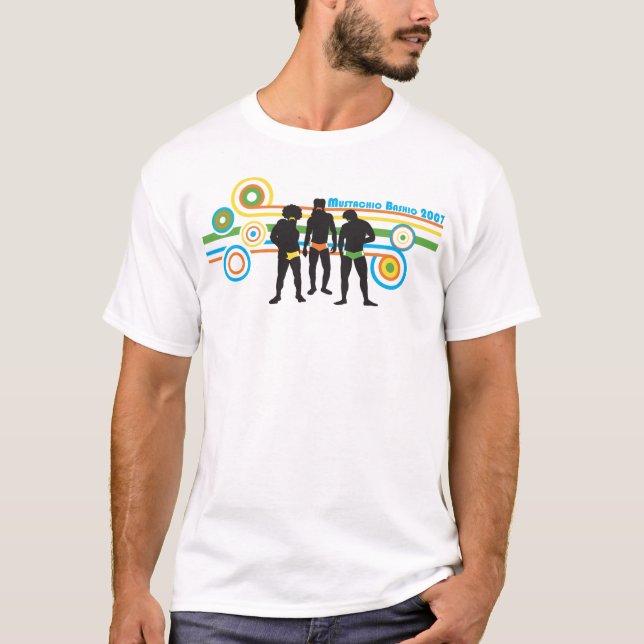T-shirt Moustache Bashio 2007 (Devant)