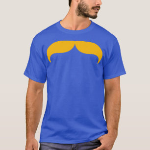T-shirt Moustache blond